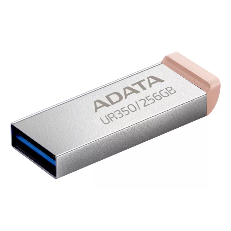 ADATA UR350 USB-muistitikku 256 GB USB Type-A 3.2 Gen 1 (3.1 Gen 1) ruskea, ruostumaton teräs