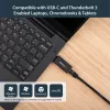 StarTech.com USB C - Gigabit Ethernet -sovitin – 1 Gbit/s NIC USB 3.0/USB 3.1 tyyppi C -verkkosovitin – 1GbE USB-C - RJ45/LAN-portti Thunderbolt 3 -yhteensopiva Windows MacBook Pro Chromebook