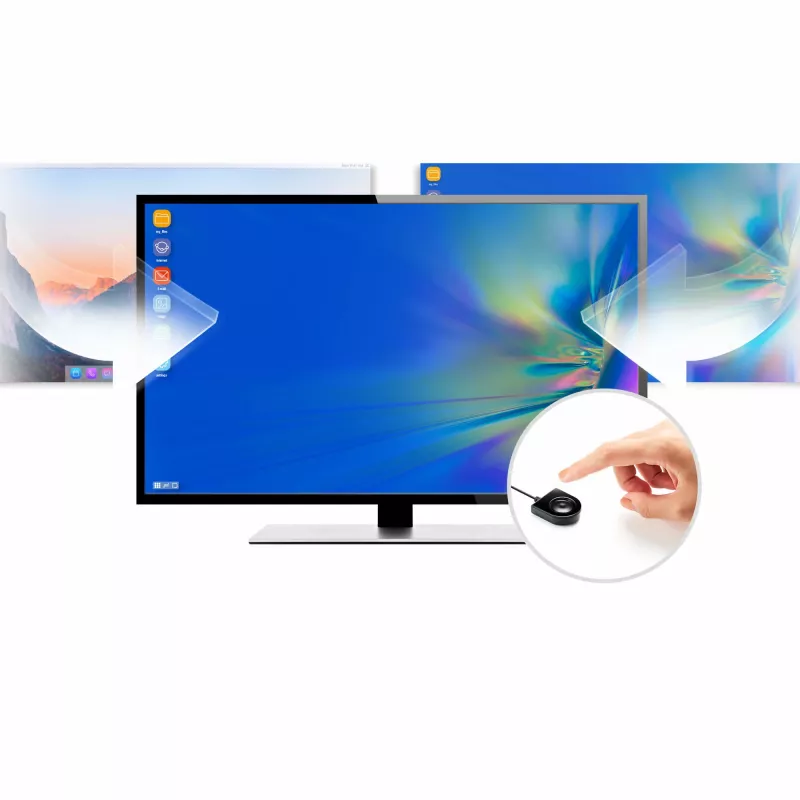 ATEN 2-portin USB-C Gen 1 -telakkakytkin