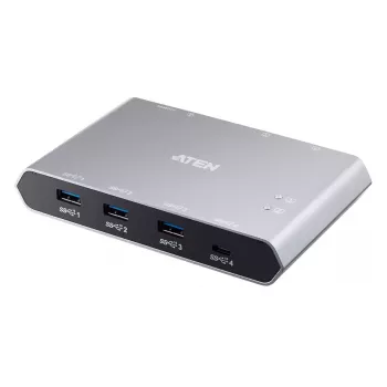 Oheislaitteiden jakokytkin ATEN 2x4 USB-C Gen2