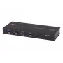 ATEN 4-portin USB 3.1 Gen1 -teollisuuskytkin, 5 Gbit/s, musta, metalli, 0 - 50 °C, -20 - 60 °C, 0 - 80 %