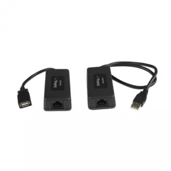 StarTech.com 1 portin USB Cat5 / Cat6 Ethernet -jatko – jopa 131 ft (40 m)