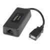 StarTech.com 1 portin USB Cat5 / Cat6 Ethernet -jatko – jopa 131 ft (40 m)
