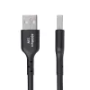 StarTech.com 4 m (13 ft) USB-A–USB-C-latauskaapeli, lataus ja synkronointi, 3A, USB 2.0, TPE-päällyste – musta USB-latauskaapeli