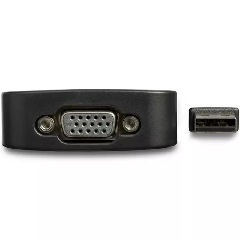 StarTech.com USB 2.0 – VGA-sovitin, USB–VGA-näyttömuunnin Windowsille, 1080p (ei tue macOS/ChromeOS/Linux) - TAA