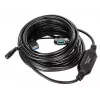 Microconnect USB3.0AAF10A USB-kaapeli USB 3.2 Gen 1 (3.1 Gen 1) 10 m USB A musta