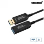 Microconnect USB3.0AAF20AOP USB-kaapeli USB 3.2 Gen 1 (3.1 Gen 1) 20 m USB A musta