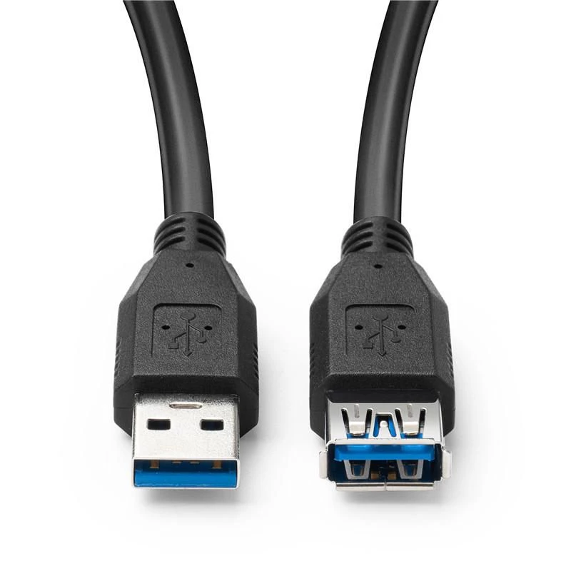 Microconnect USB3.0AAF3B USB-kaapeli USB 3.2 Gen 1 (3.1 Gen 1) 3 m USB A musta