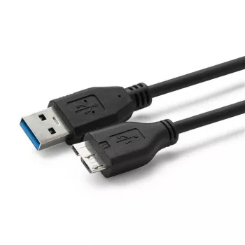 Microconnect USB3.0AB05MICRO USB-kaapeli USB 3.2 Gen 1 (3.1 Gen 1) 0,5 m USB A Micro-USB B musta