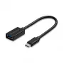 Microconnect USB3.1CAF02BH USB-kaapeli USB 3.2 Gen 1 (3.1 Gen 1) 0,2 m USB C USB A musta