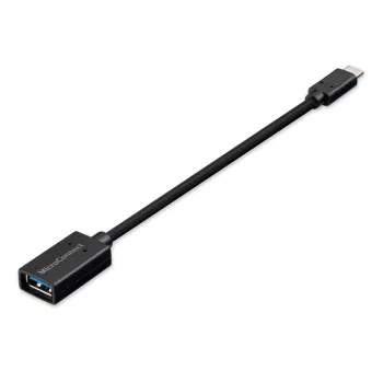Microconnect USB3.1CAF02BH USB-kaapeli USB 3.2 Gen 1 (3.1 Gen 1) 0,2 m USB C USB A musta