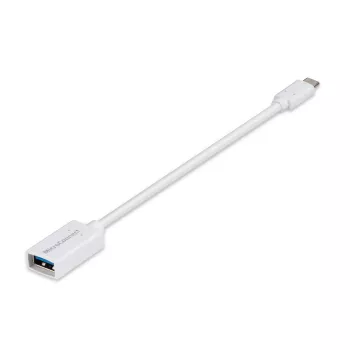 Microconnect USB3.1CAF02W USB-kaapeli USB 3.2 Gen 1 (3.1 Gen 1) 0,2 m USB C USB A valkoinen