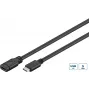 Microconnect USB3.1CC1.5EX USB-kaapeli USB 3.2 Gen 1 (3.1 Gen 1) 1,5 m USB-C musta