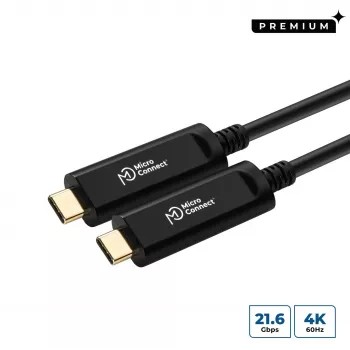 Microconnect USB3.1CC10OP USB-kaapeli USB 3.2 Gen 1 (3.1 Gen 1) 10 m USB-C musta