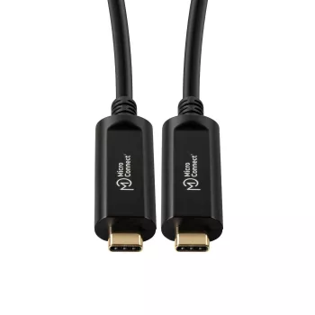 Microconnect USB3.1CC20OP USB-kaapeli USB 3.2 Gen 2 (3.1 Gen 2) 20 m USB-C musta