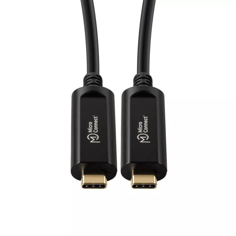 Microconnect USB3.1CC20OP USB-kaapeli USB 3.2 Gen 2 (3.1 Gen 2) 20 m USB-C musta