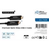 Microconnect USB3.1CC20OP USB-kaapeli USB 3.2 Gen 2 (3.1 Gen 2) 20 m USB-C musta
