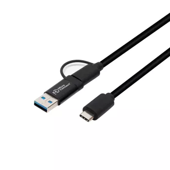 Microconnect USB3.1CCA1 USB-kaapeli USB 3.2 Gen 1 (3.1 Gen 1) 1 m USB-C musta