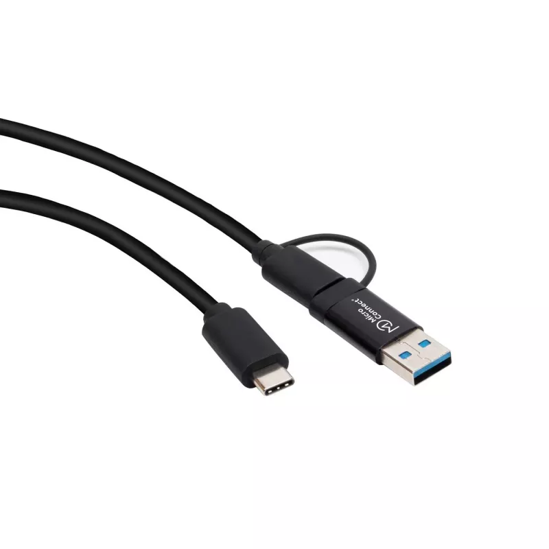 Microconnect USB3.1CCA1 USB-kaapeli USB 3.2 Gen 1 (3.1 Gen 1) 1 m USB-C musta