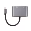 Microconnect USB3.1CETHPDBA kaapelisovitin sovitin USB-C RJ-45 musta