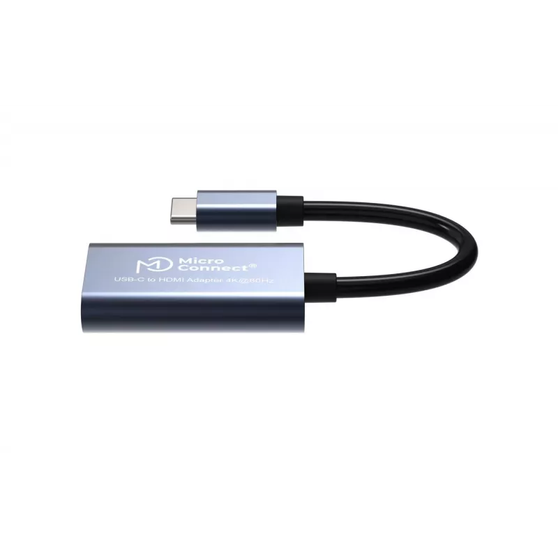 Microconnect USB3.1CHDMI-S USB-näytönohjainsovitin musta