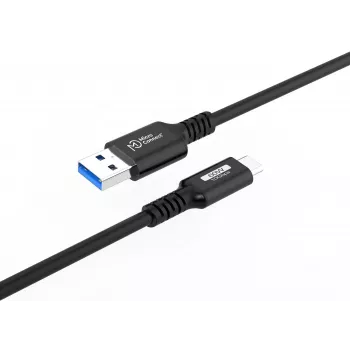 Microconnect USB3.2AC1 USB-kaapeli USB 3.2 Gen 2 (3.1 Gen 2) 1 m USB-C USB-A musta