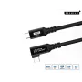 USB-kaapeli Microconnect USB3.2CC2-A 2 m USB-C musta USB 3.2 Gen 2x2 20 Gbit/s