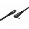 Microconnect USB3.2CC4-A USB-kaapeli USB 3.2 Gen 2x2 4 m USB-C musta
