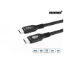 Microconnect USB3.2CC5 USB-kaapeli USB 3.2 Gen 2 (3.1 Gen 2) 5 m USB-C musta