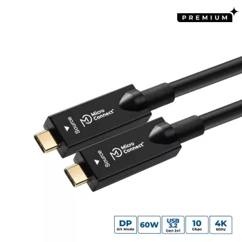 Microconnect USB3.2CC7OP USB-kaapeli USB 3.2 Gen 2 (3.1 Gen 2) 7,5 m USB-C musta