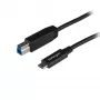 StarTech.com 1 m USB-B–USB-C-kaapeli, USB 10 Gbit/s, datakaapeli, USB 3.2 Gen 2, USB-C-datansiirtokaapeli