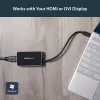 StarTech.com USB 3.0 -HDMI-sovitin 1x USB, USB–HDMI-näyttömuunnin Windowsille (ei tukea macOS/ChromeOS/Linux) - TAA