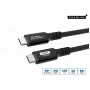USB-kaapeli MicroConnect USB4CC15-240W 1,5 m USB-C 40 Gbit/s musta