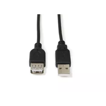 Microconnect USBAAF03B USB-kaapeli USB 2.0 0,3 m USB-A musta
