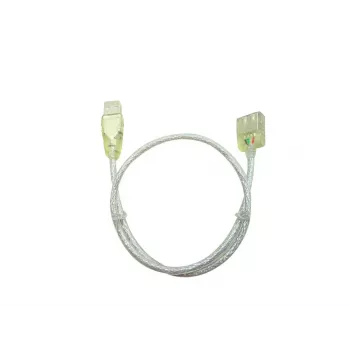 Microconnect USBAAF05T USB-kaapeli USB 2.0 0,5 m USB-A läpinäkyvä