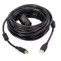 Microconnect USBAB20B-ACTIVE USB-kaapeli USB 2.0 20 m USB A USB B musta