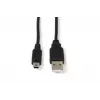 Microconnect USBAMB505 USB-kaapeli USB 2.0 0,5 m USB A Mini-USB B musta