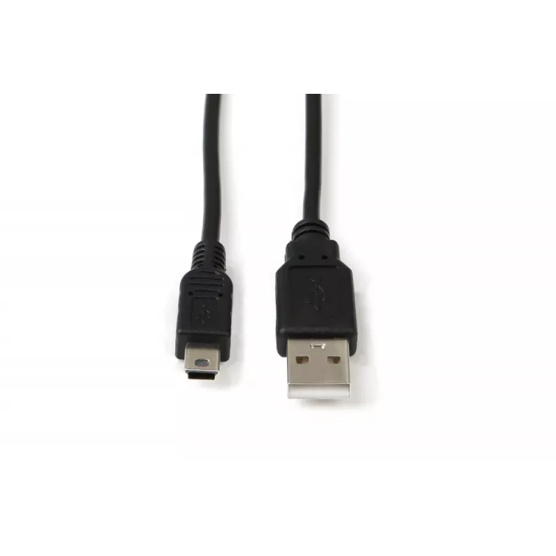Microconnect USBAMB51 USB-kaapeli USB 2.0 1 m USB A Mini-USB B musta