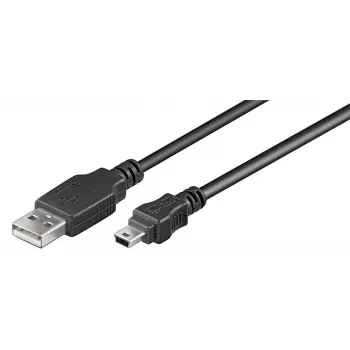 Microconnect USBAMB52 USB-kaapeli USB 2.0 1,8 m USB A Mini-USB B musta