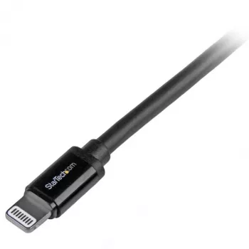 StarTech.com 2 m (6 ft.) USB–Lightning-kaapeli – pitkä iPhone / iPad / iPod -latauskaapeli – Lightning–USB-kaapeli – Apple MFi -sertifioitu – musta
