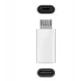 Microconnect USBMICROUSBC kaapeliadapteri Micro-USB B – USB C valkoinen