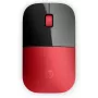 HP Z3700 langaton hiiri punainen, molempikätinen, optinen, RF Wireless, 1200 DPI, punainen