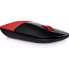 HP Z3700 langaton hiiri punainen, molempikätinen, optinen, RF Wireless, 1200 DPI, punainen