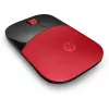 HP Z3700 langaton hiiri punainen, molempikätinen, optinen, RF Wireless, 1200 DPI, punainen