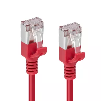 Microconnect V-FTP6A0025R ohut verkkokaapeli punainen 0,25 m Cat6a U/FTP (STP)