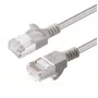 Microconnect V-FTP6A005 ohut verkkokaapeli harmaa 0,5 m Cat6a U/FTP (STP)