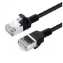 Microconnect V-FTP6A02S ohut verkkokaapeli musta 2 m Cat6a U/FTP (STP)