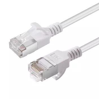 Microconnect V-FTP6A03W ohut verkkokaapeli valkoinen 3 m Cat6a U/FTP (STP)