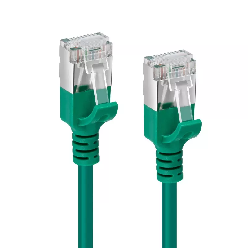Microconnect V-FTP6A10G ohut verkkokaapeli vihreä 10 m Cat6a U/FTP (STP)