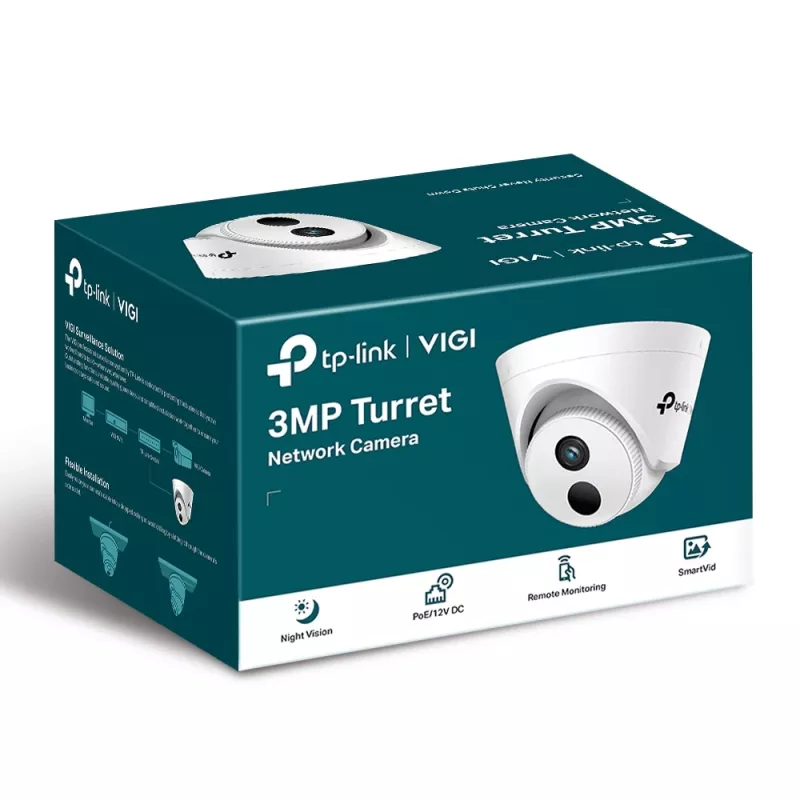 IP-valvontakamera TP-Link VIGI 3MP turret-verkkokamera